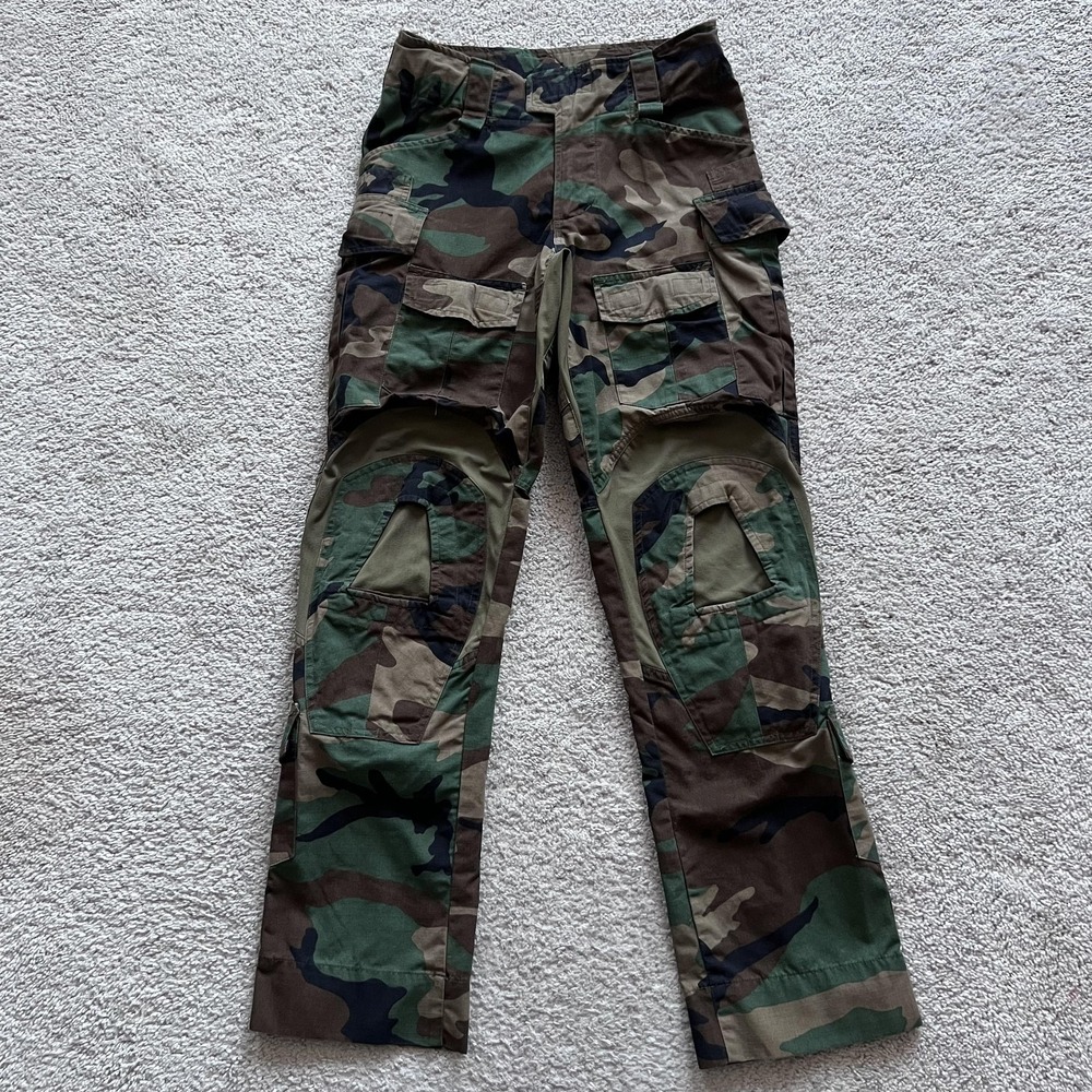 Crye Precision G3 Combat Pants Mens 28R 28x31 Green Camo Tactical Cargo Military